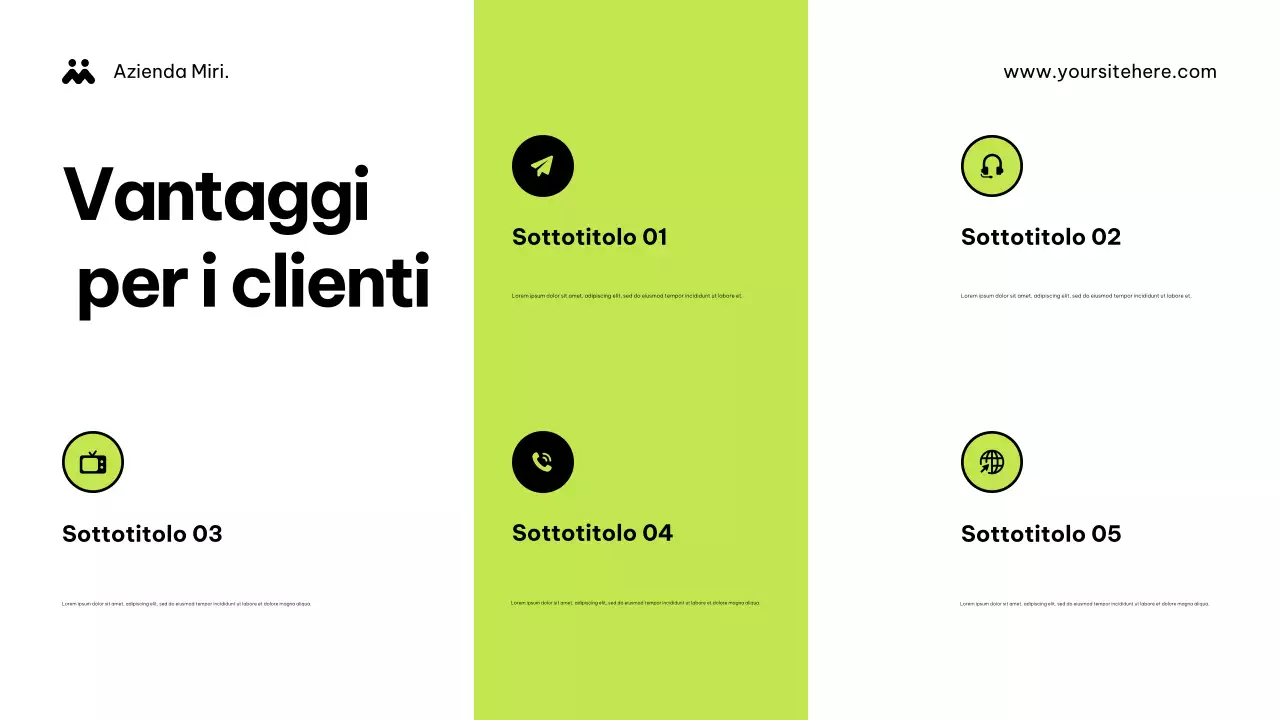 Documento dell'Agenzia Moderna Verde