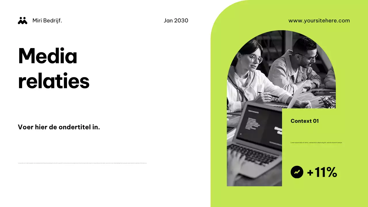 Groen Modern Agentschap Document