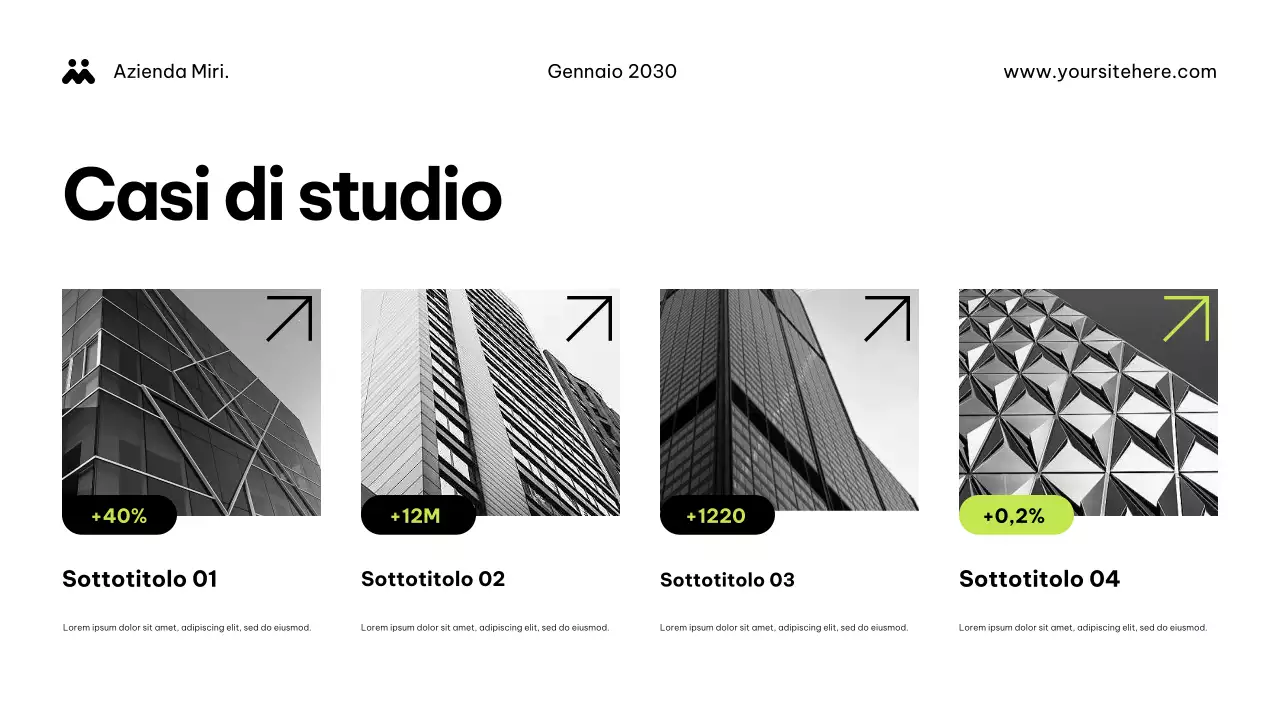 Documento dell'Agenzia Moderna Verde
