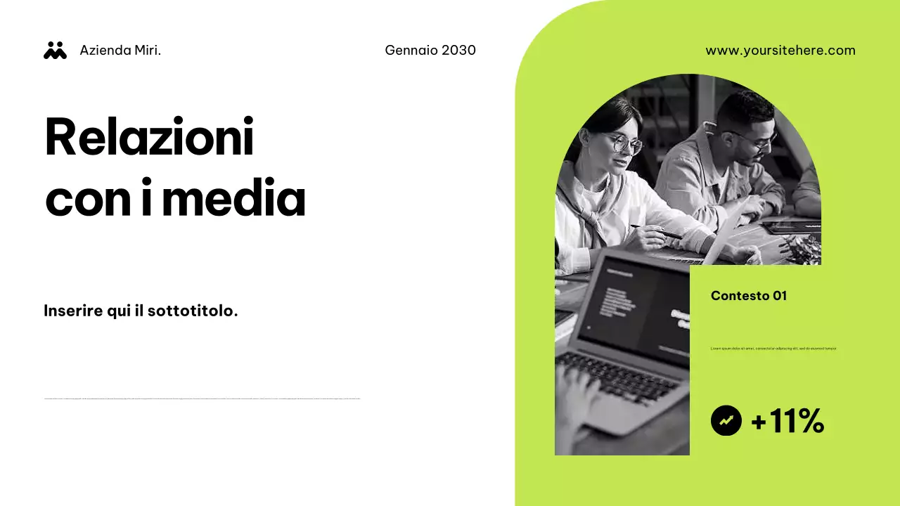 Documento dell'Agenzia Moderna Verde