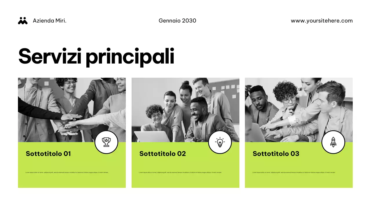 Documento dell'Agenzia Moderna Verde