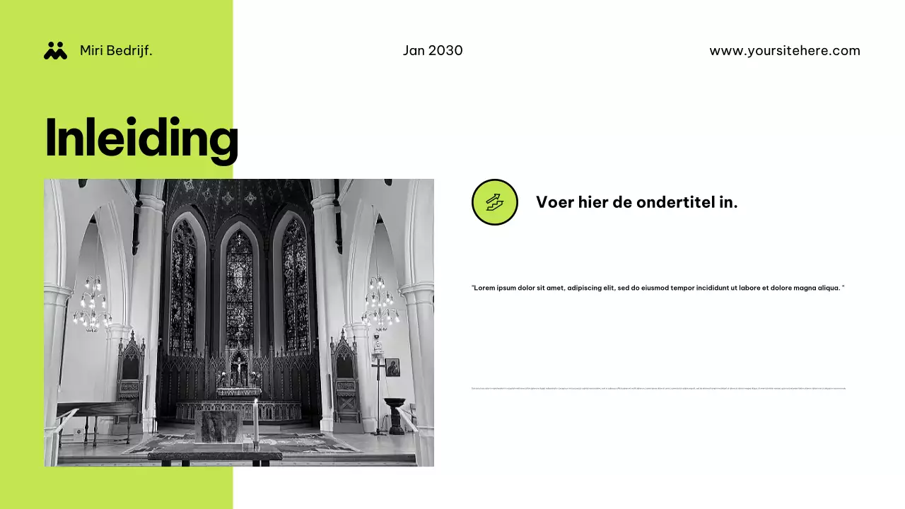 Groen Modern Agentschap Document