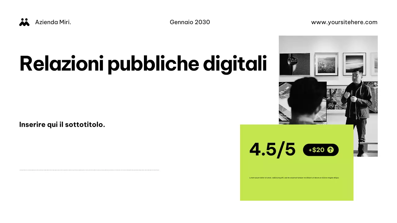 Documento dell'Agenzia Moderna Verde