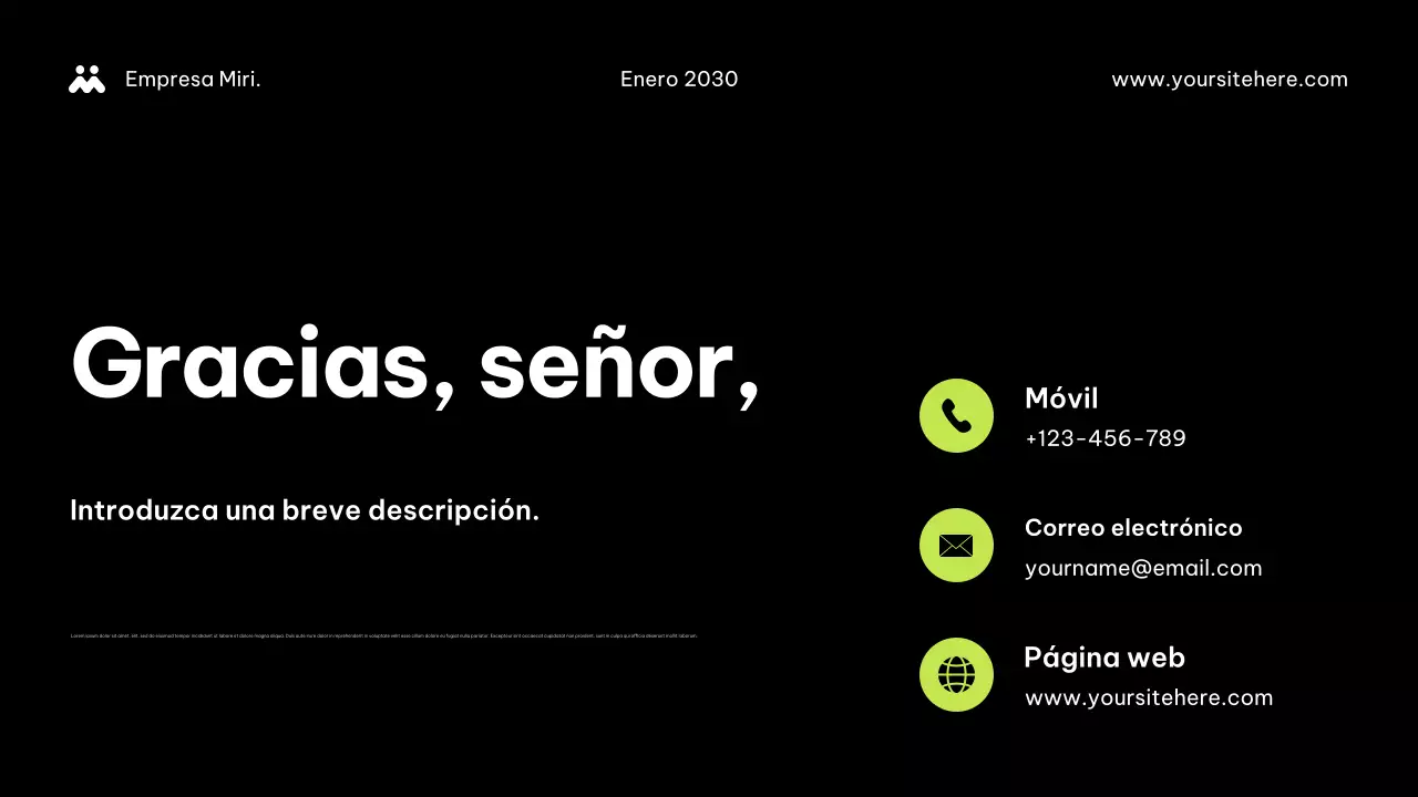 Documento de la Agencia Verde Moderna