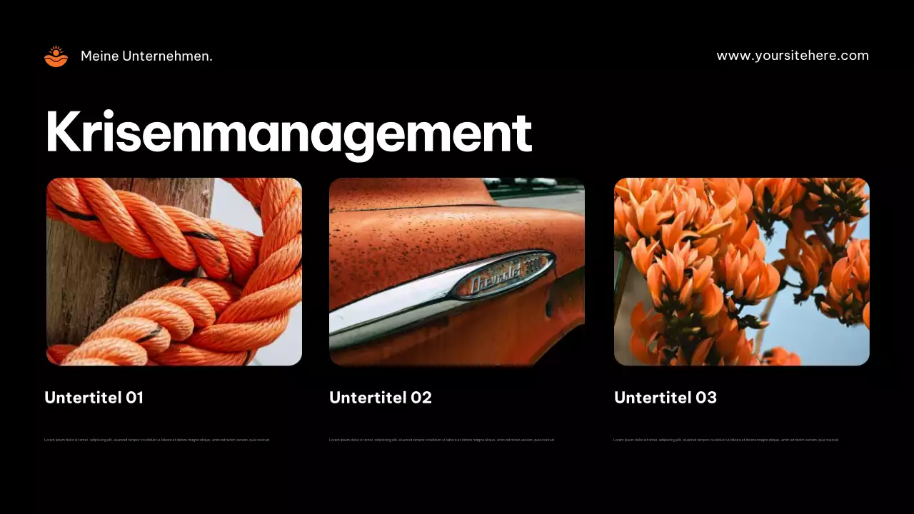 Anzeige der Orange Modern Agency