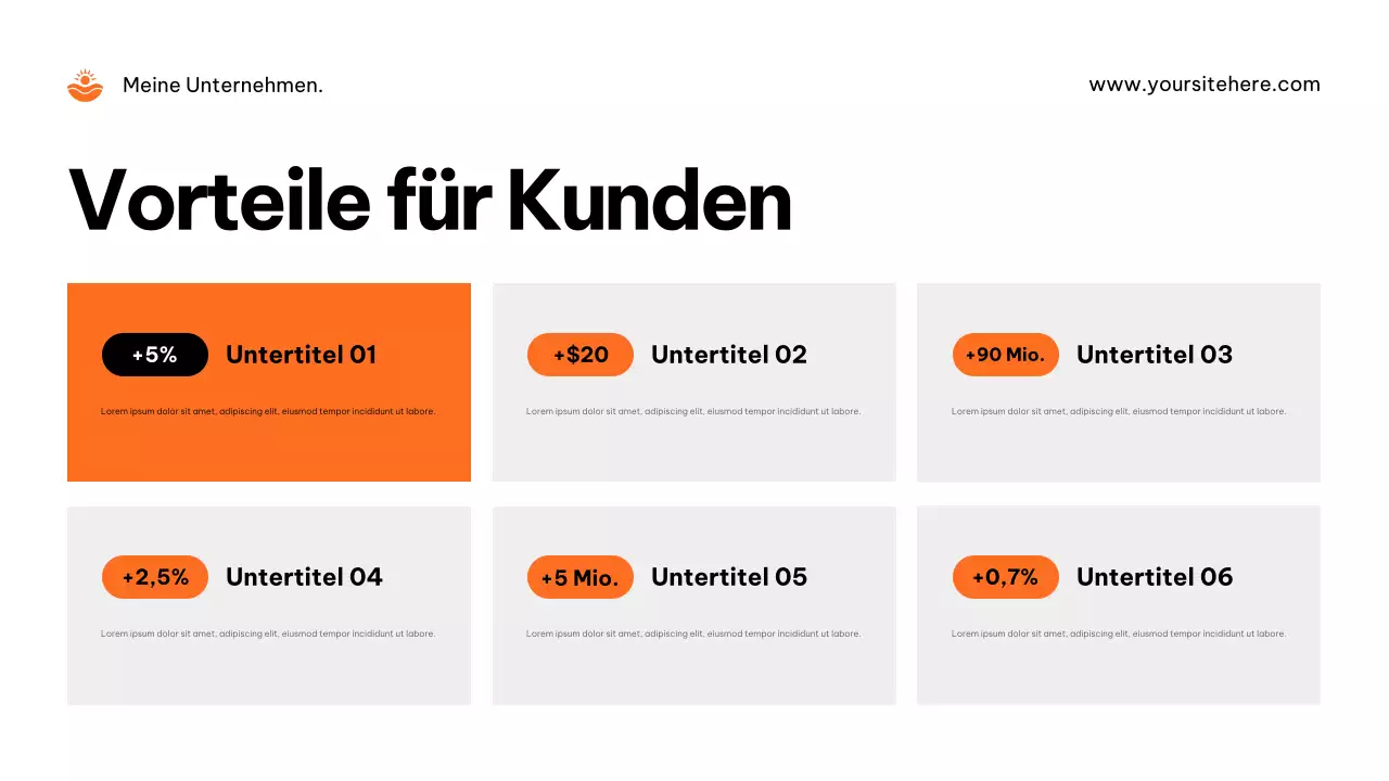 Anzeige der Orange Modern Agency