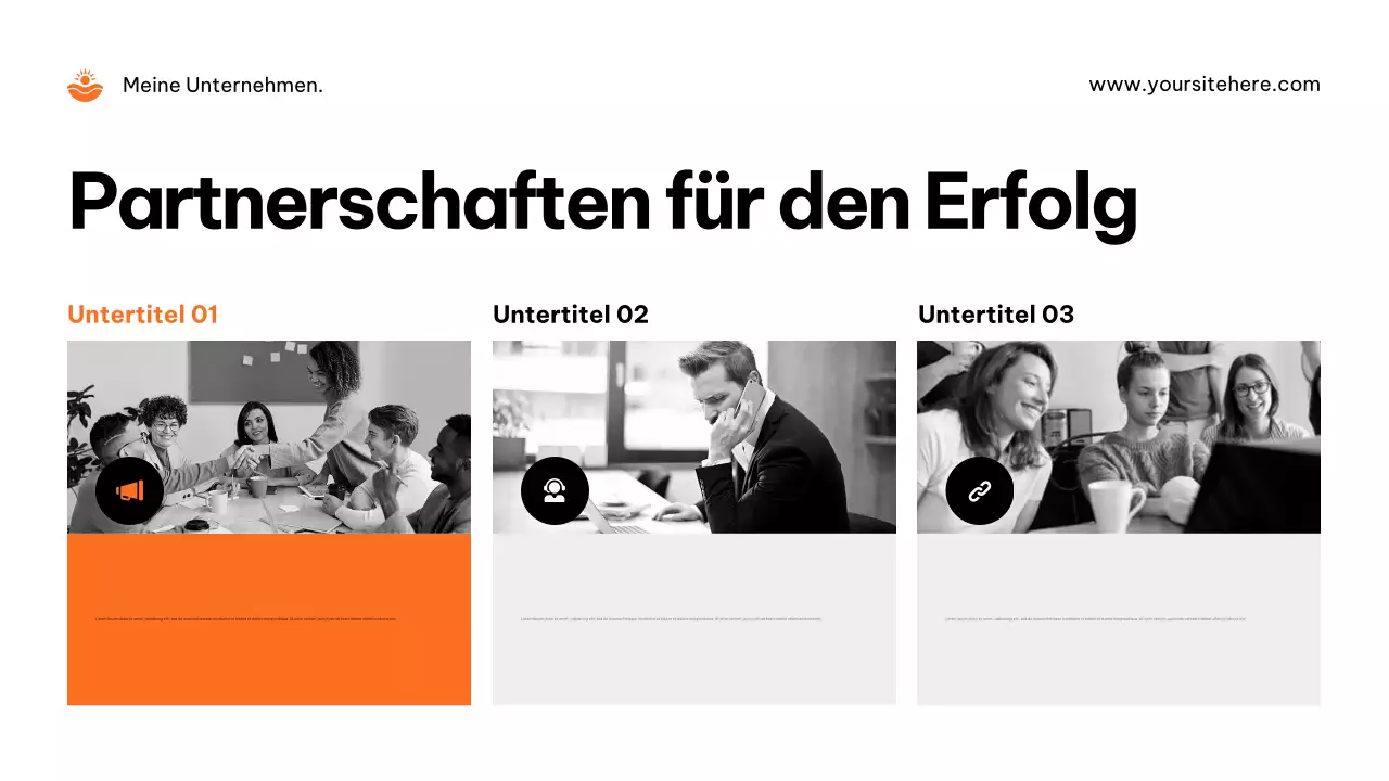 Anzeige der Orange Modern Agency