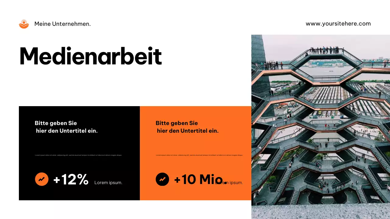 Anzeige der Orange Modern Agency