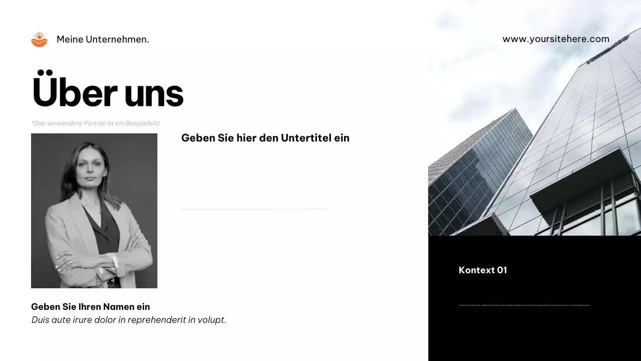 Anzeige der Orange Modern Agency