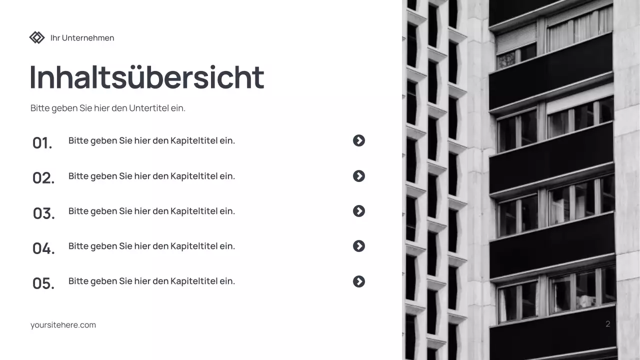 Graues modernes IT-Präsentationsdokument