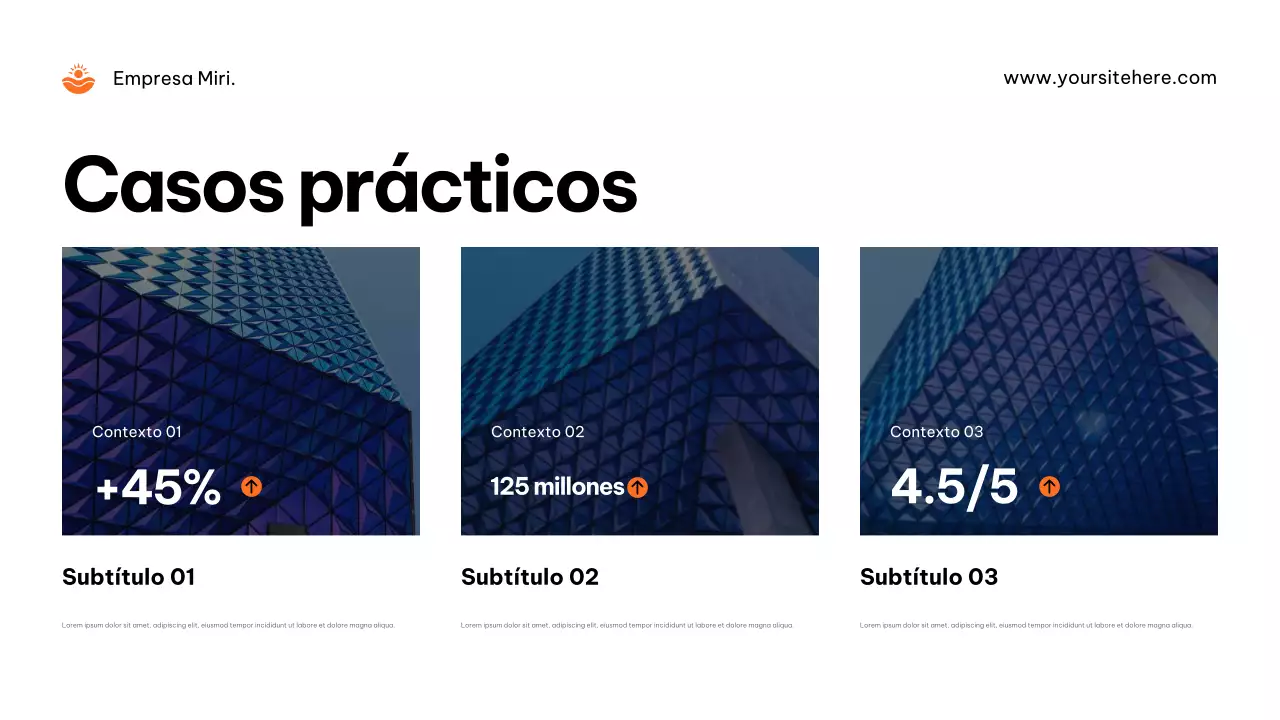 Anuncio de la agencia Orange Modern