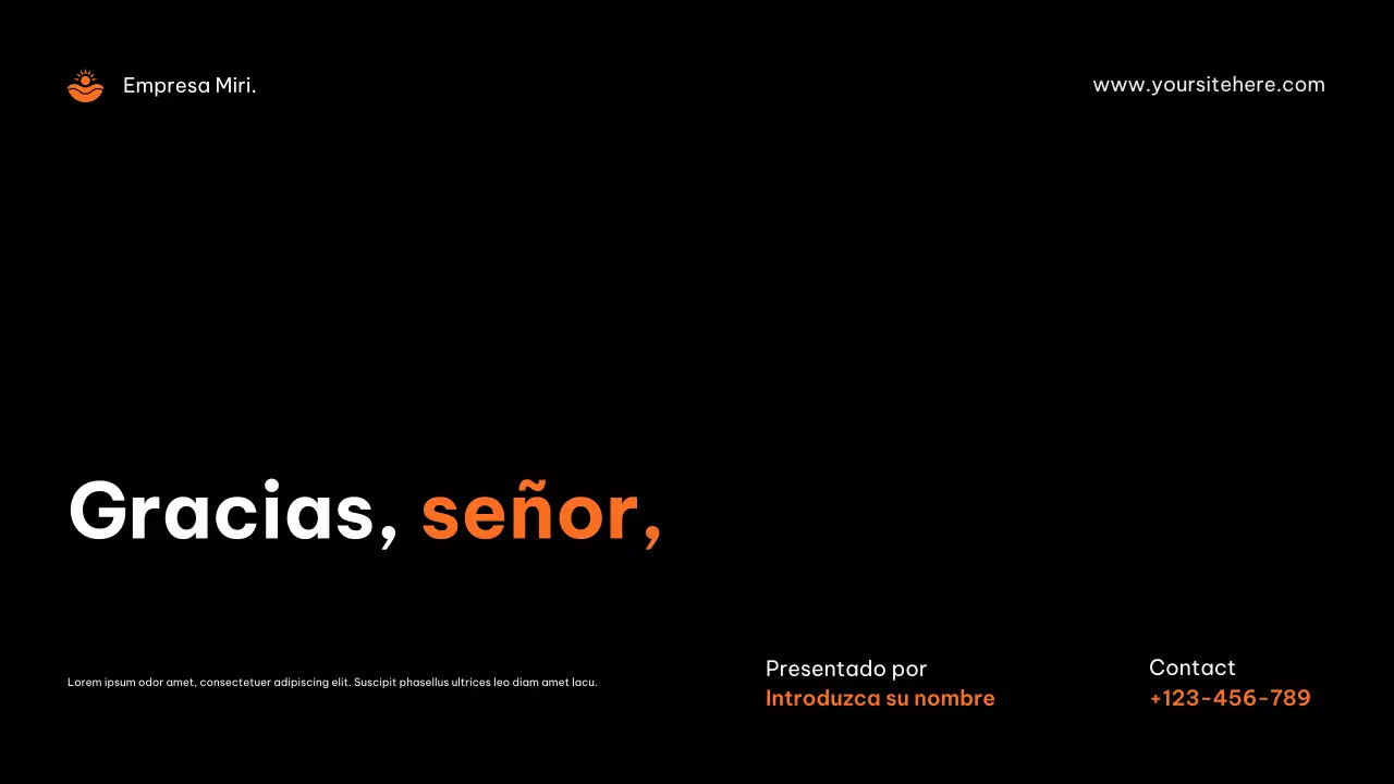Anuncio de la agencia Orange Modern