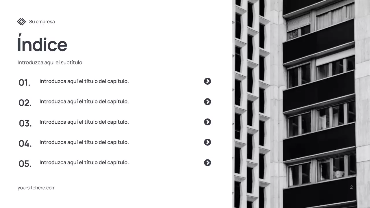 Documento de presentación de TI moderno y gris