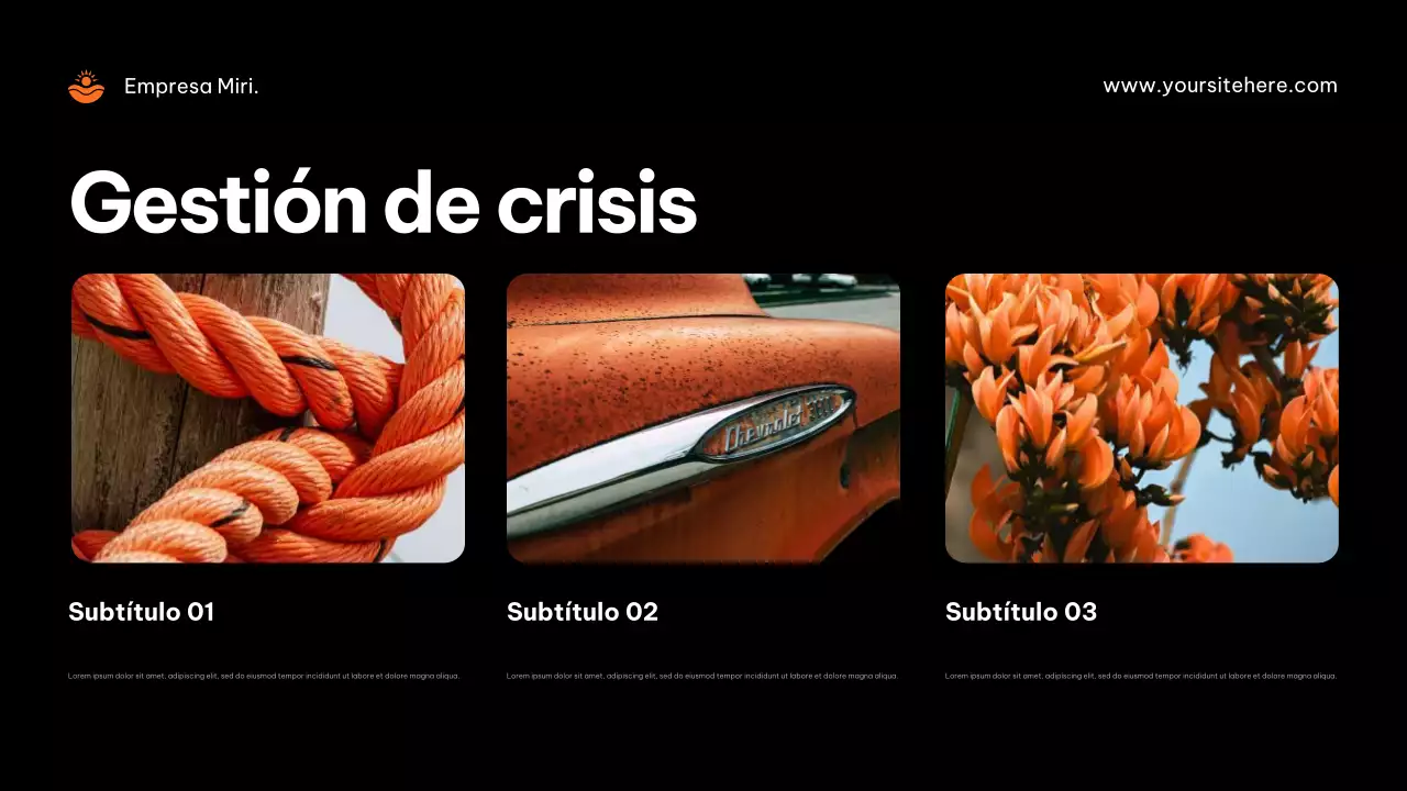 Anuncio de la agencia Orange Modern