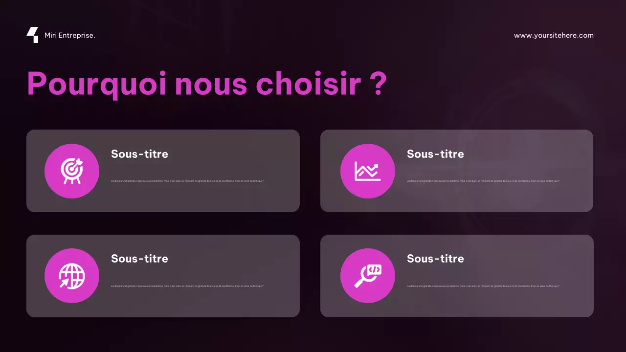 Promotion de la cybersécurité futuriste violette