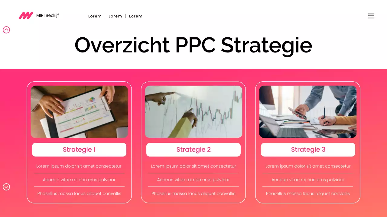 gradiënt moderne digitale marketingpresentatie