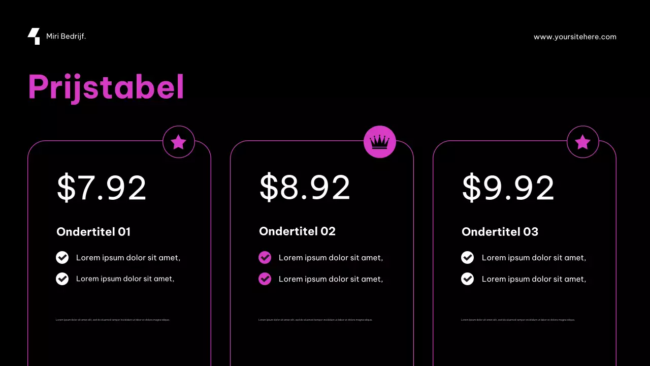 Paarse futuristische cybersecurity-promotie