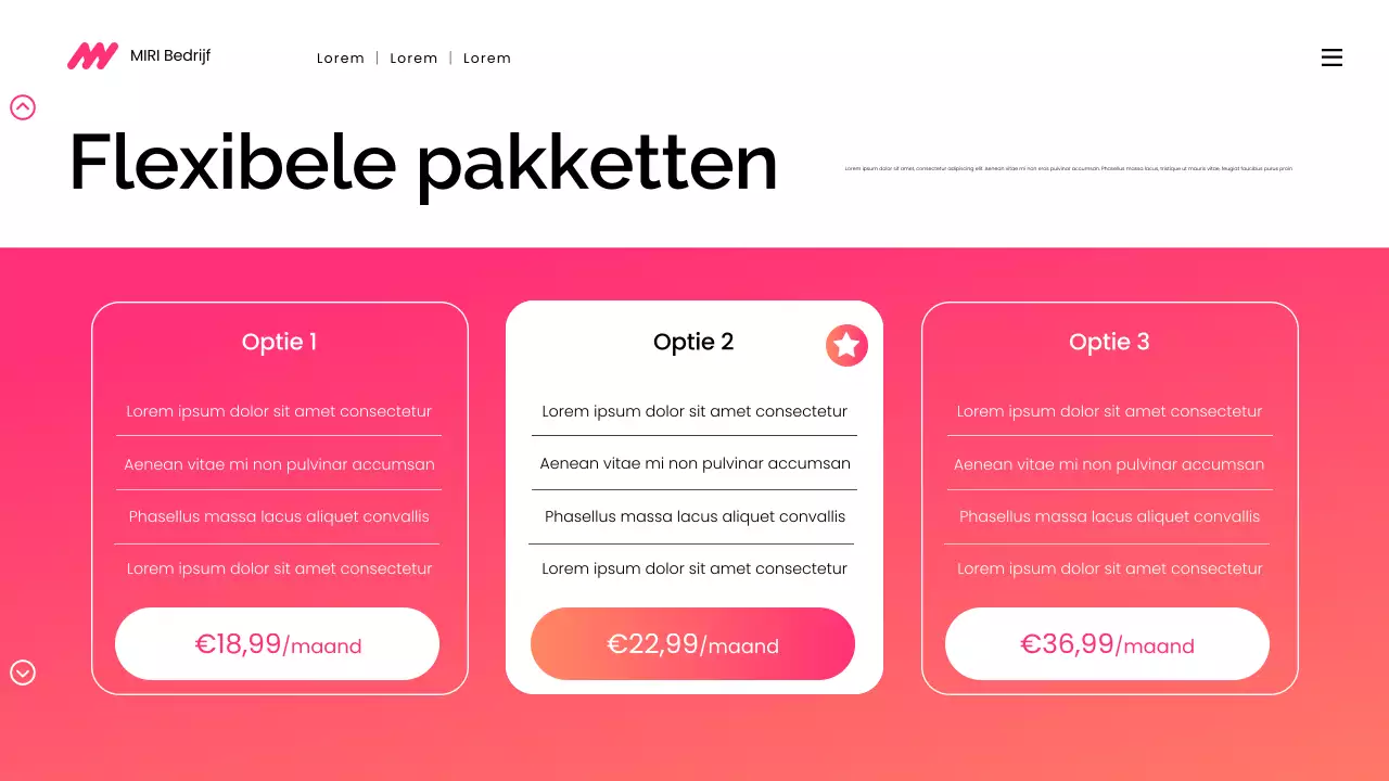 gradiënt moderne digitale marketingpresentatie