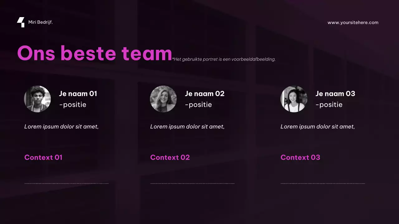 Paarse futuristische cybersecurity-promotie