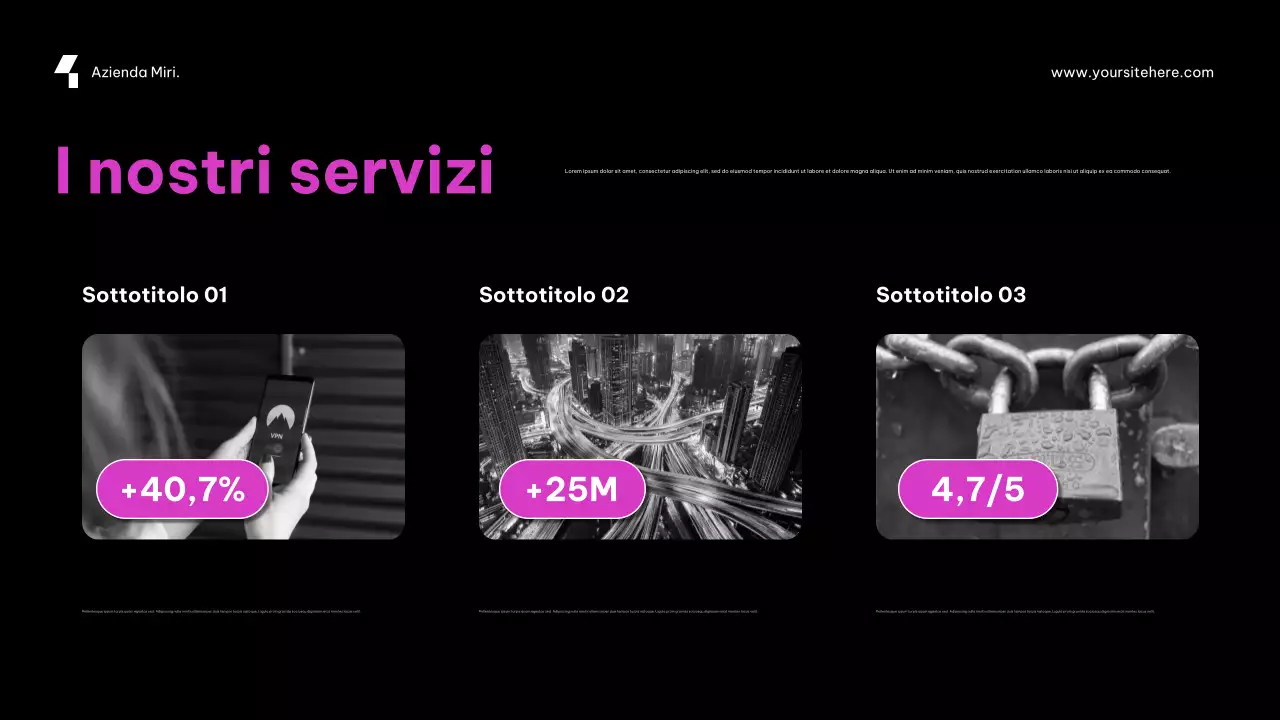 Promozione della sicurezza informatica futuristica viola