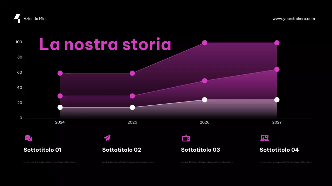 Promozione della sicurezza informatica futuristica viola