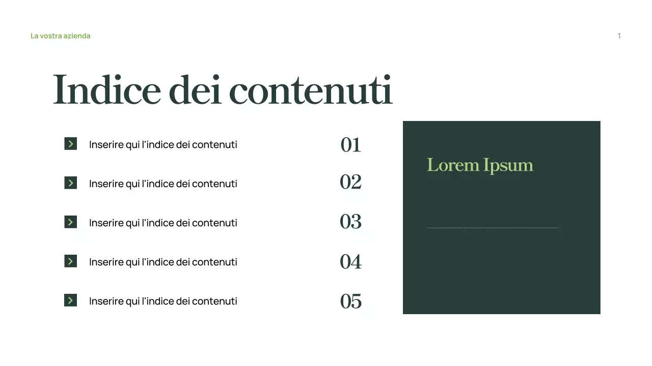 Guida legale professionale verde