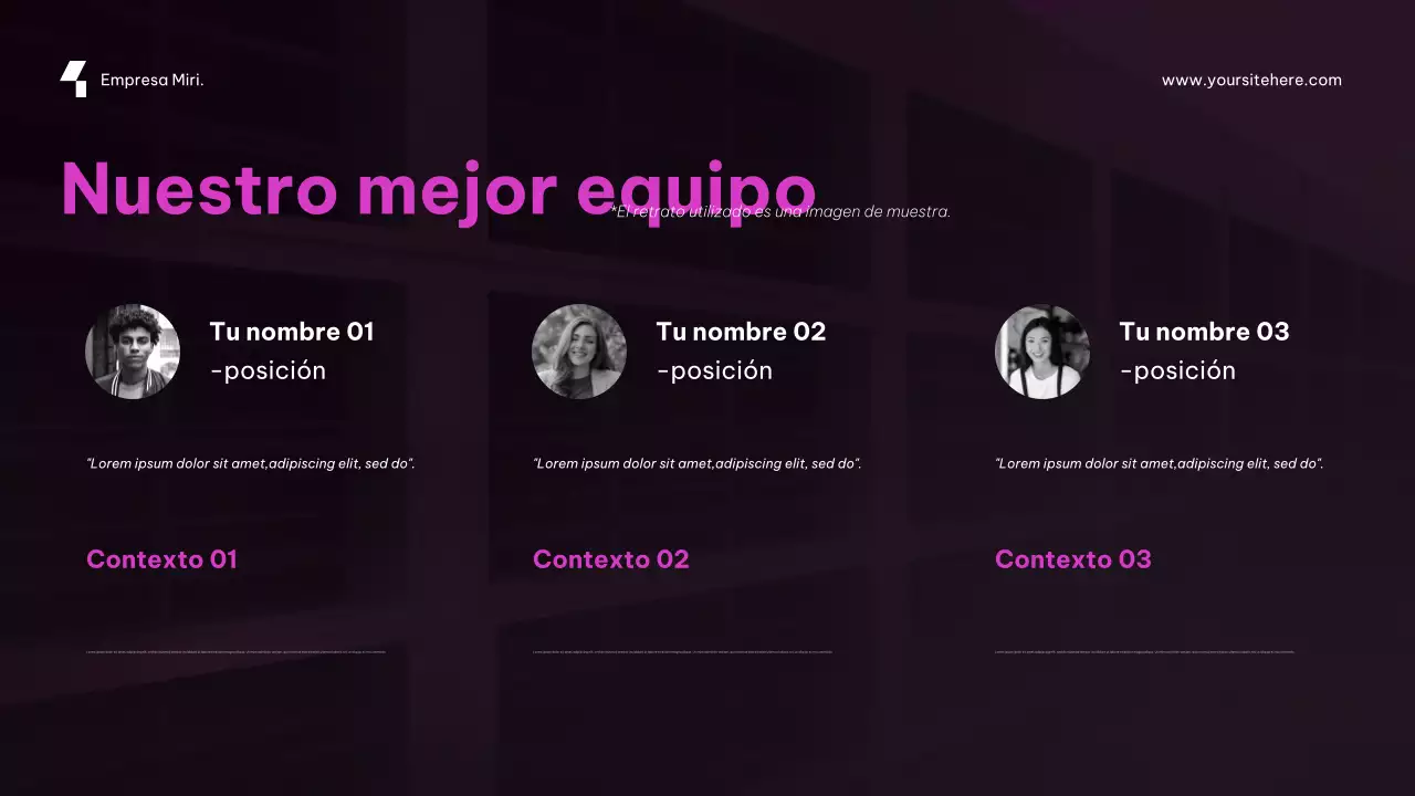 Promoción de ciberseguridad futurista de color púrpura