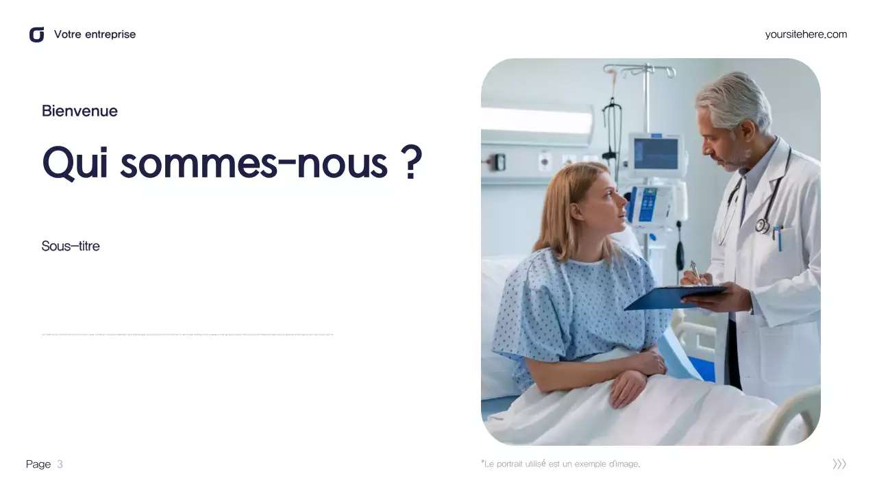 Présentation informatique moderne Teal