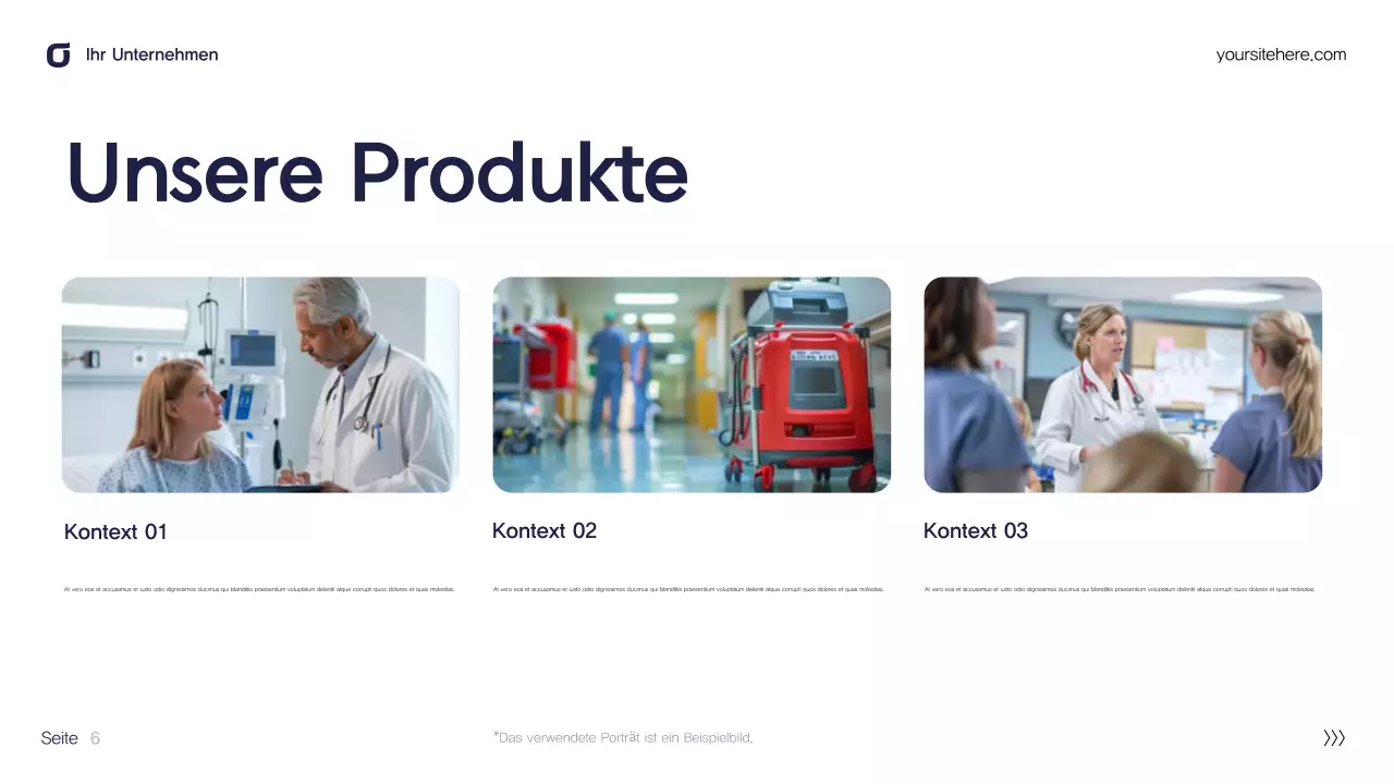 Blaugrüne moderne IT-Präsentation