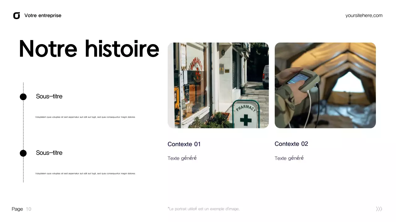 Présentation informatique moderne Teal