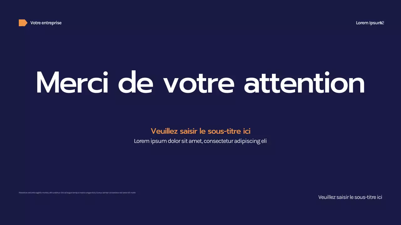 Présentation commerciale géométrique de la marine