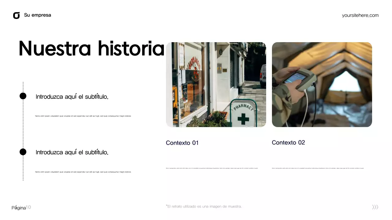 Presentación de TI moderna en verde azulado