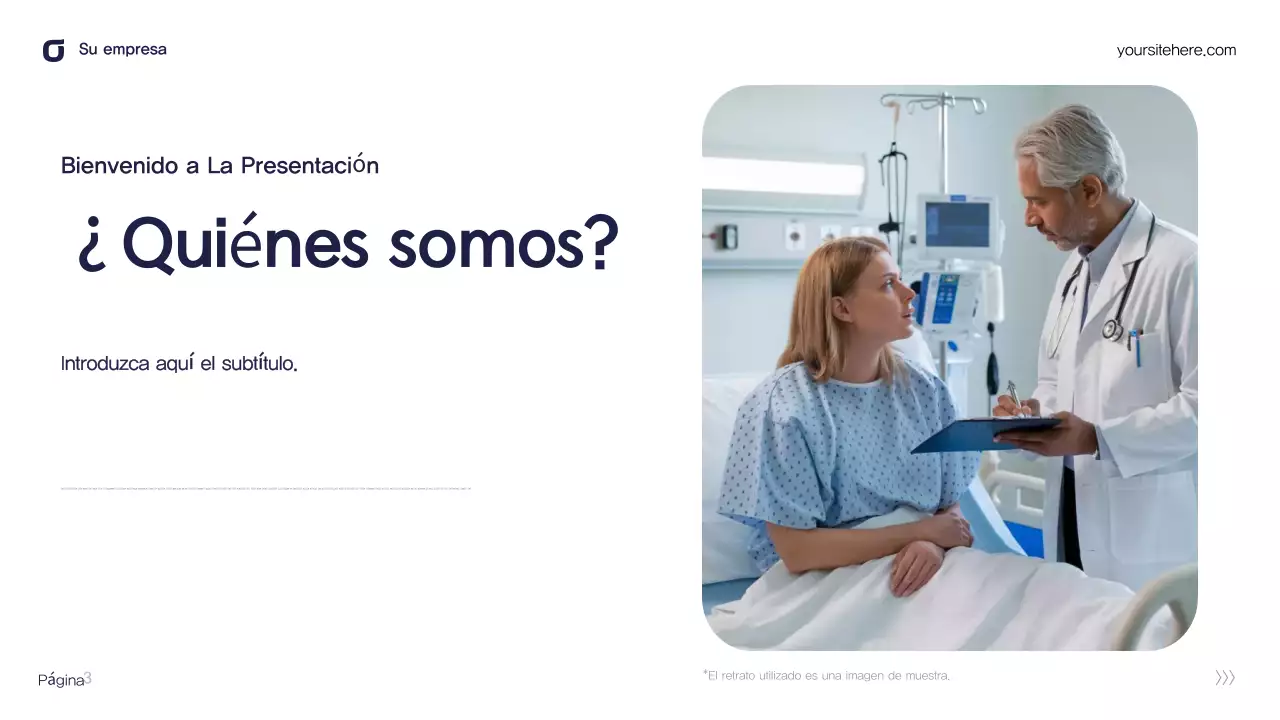 Presentación de TI moderna en verde azulado