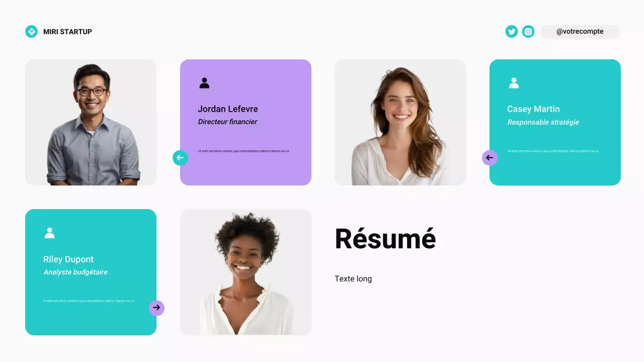 Grille de planification budgétaire moderne Bento bleu sarcelle et violet