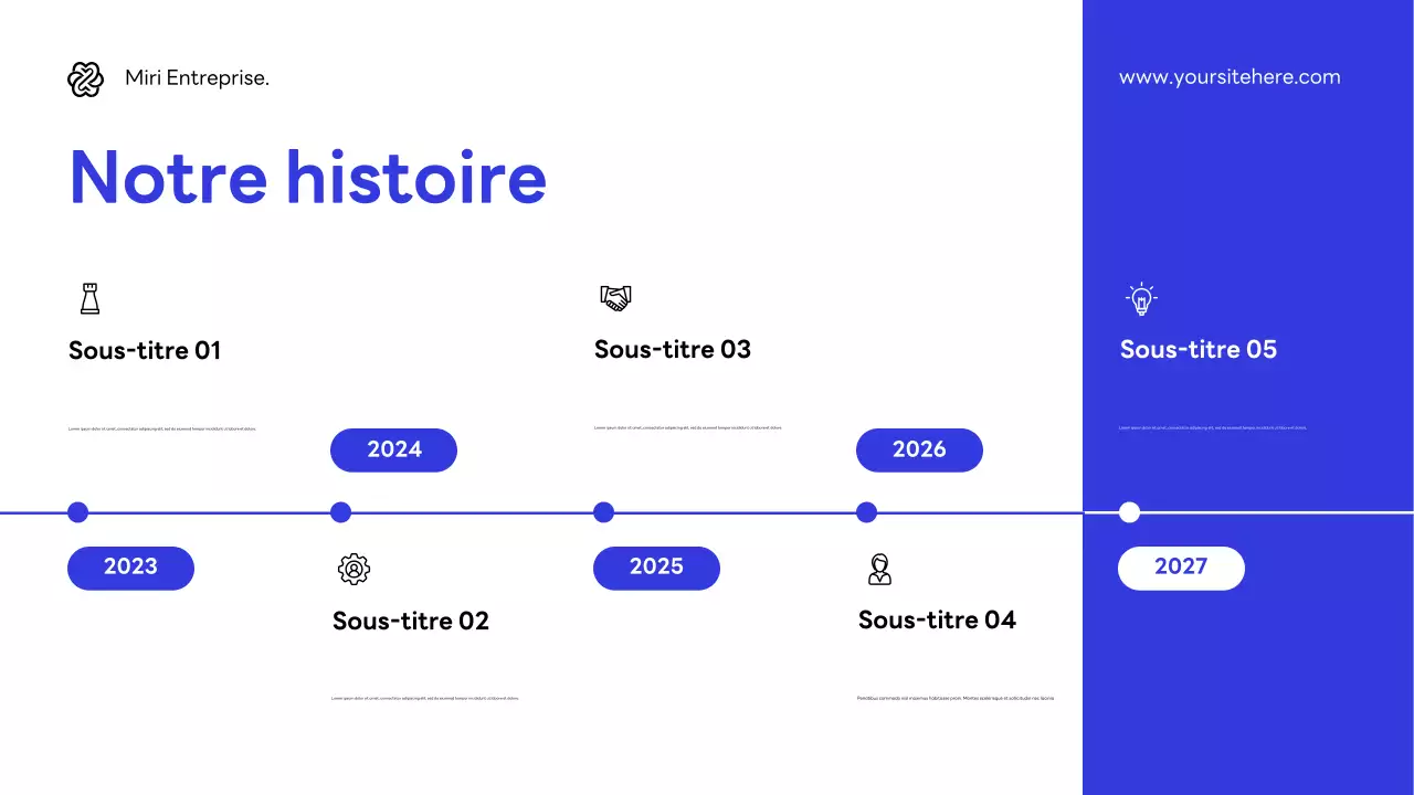 Promotion de la cybersécurité Blue Modern