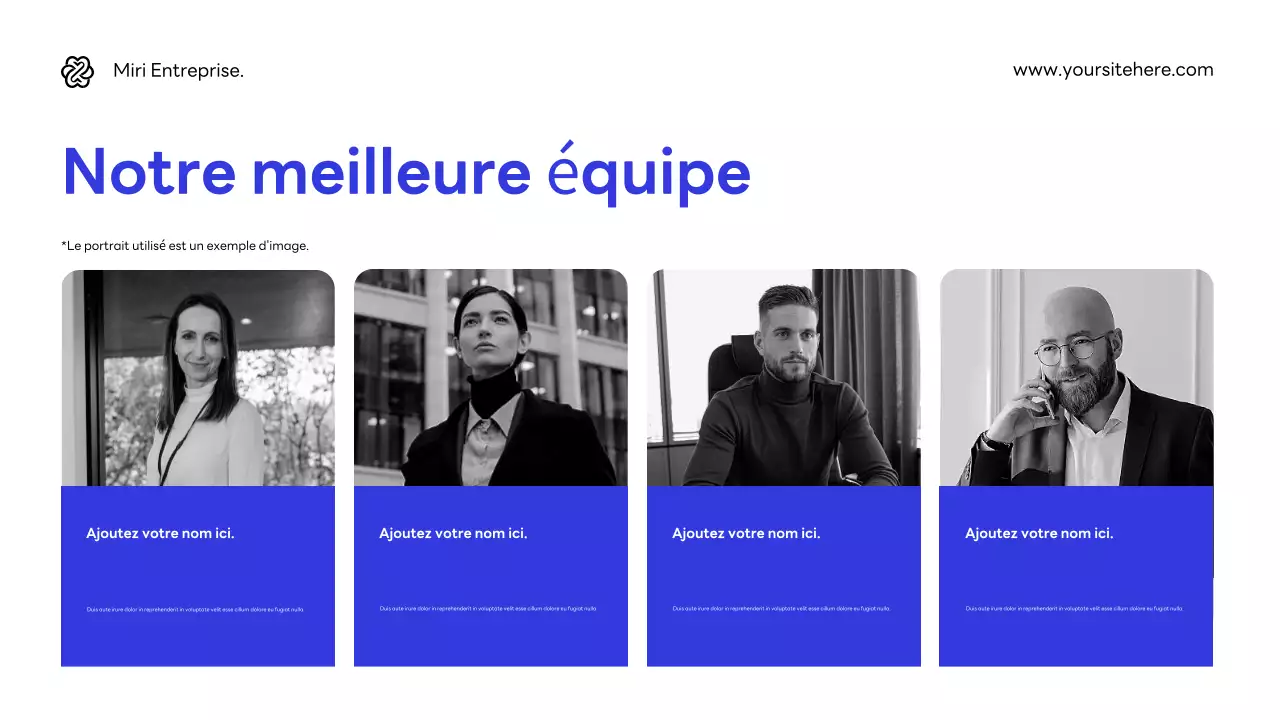 Promotion de la cybersécurité Blue Modern