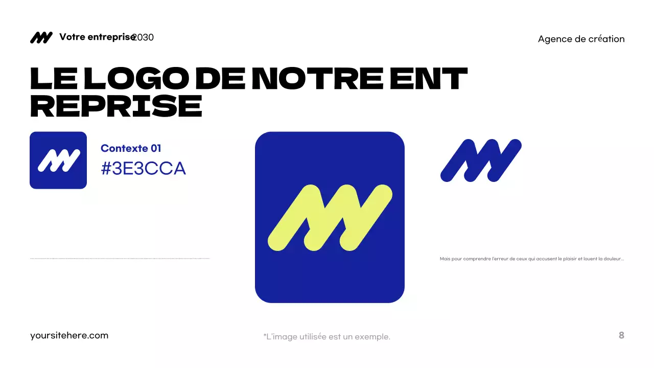 Présentation de l'agence Blue Modern