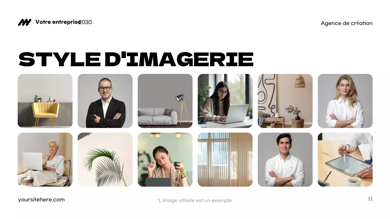 Présentation de l'agence Blue Modern