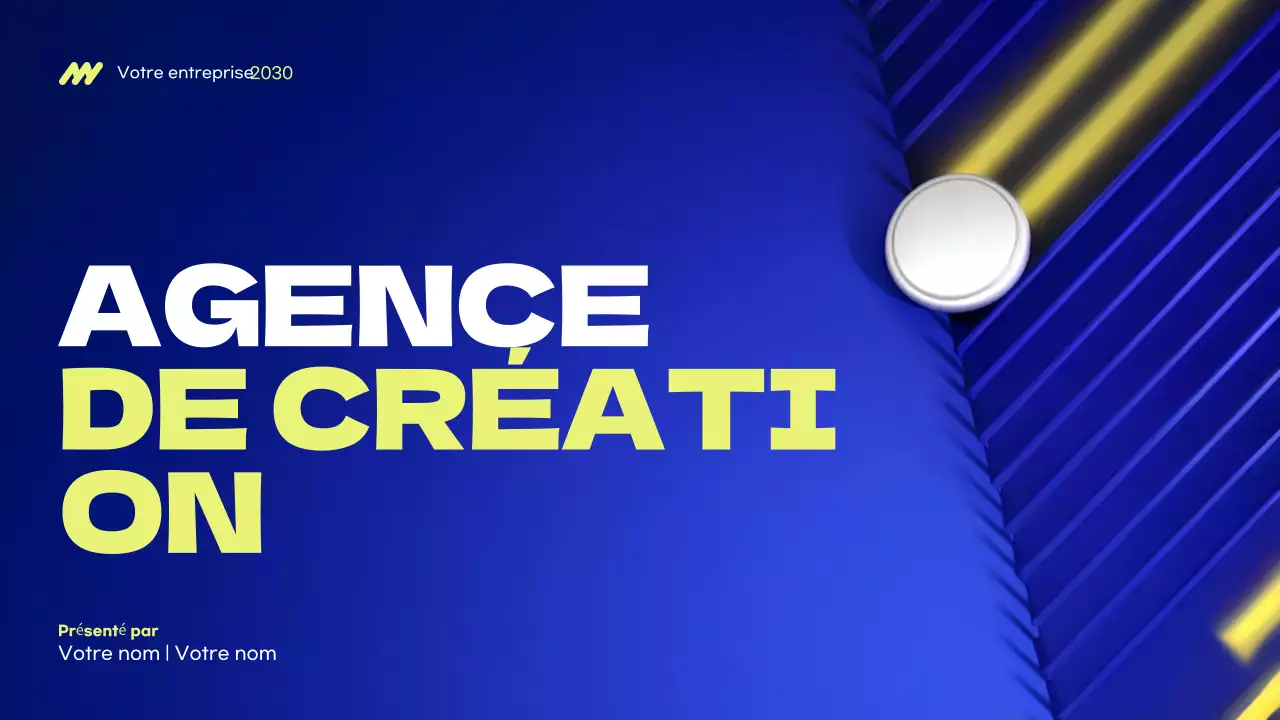 Présentation de l'agence Blue Modern