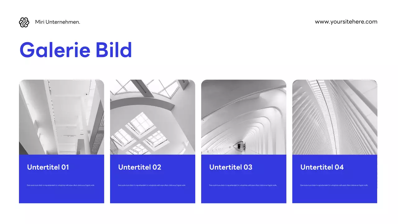 Blaue, moderne Cybersicherheits-Werbung