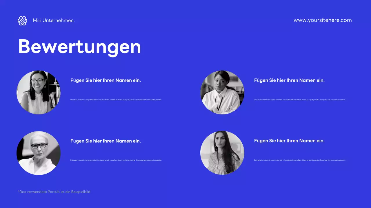 Blaue, moderne Cybersicherheits-Werbung