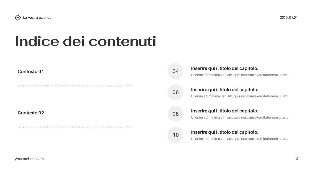 Presentazione IT moderna nera