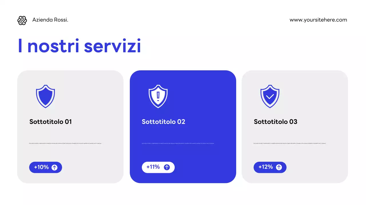 Promozione Blue Modern Cybersecurity