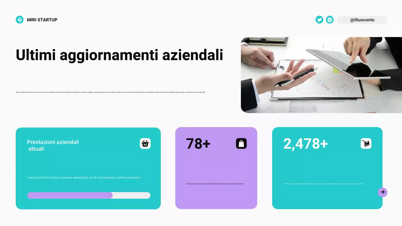 Planner budget moderno Bento Grid verde acqua e viola