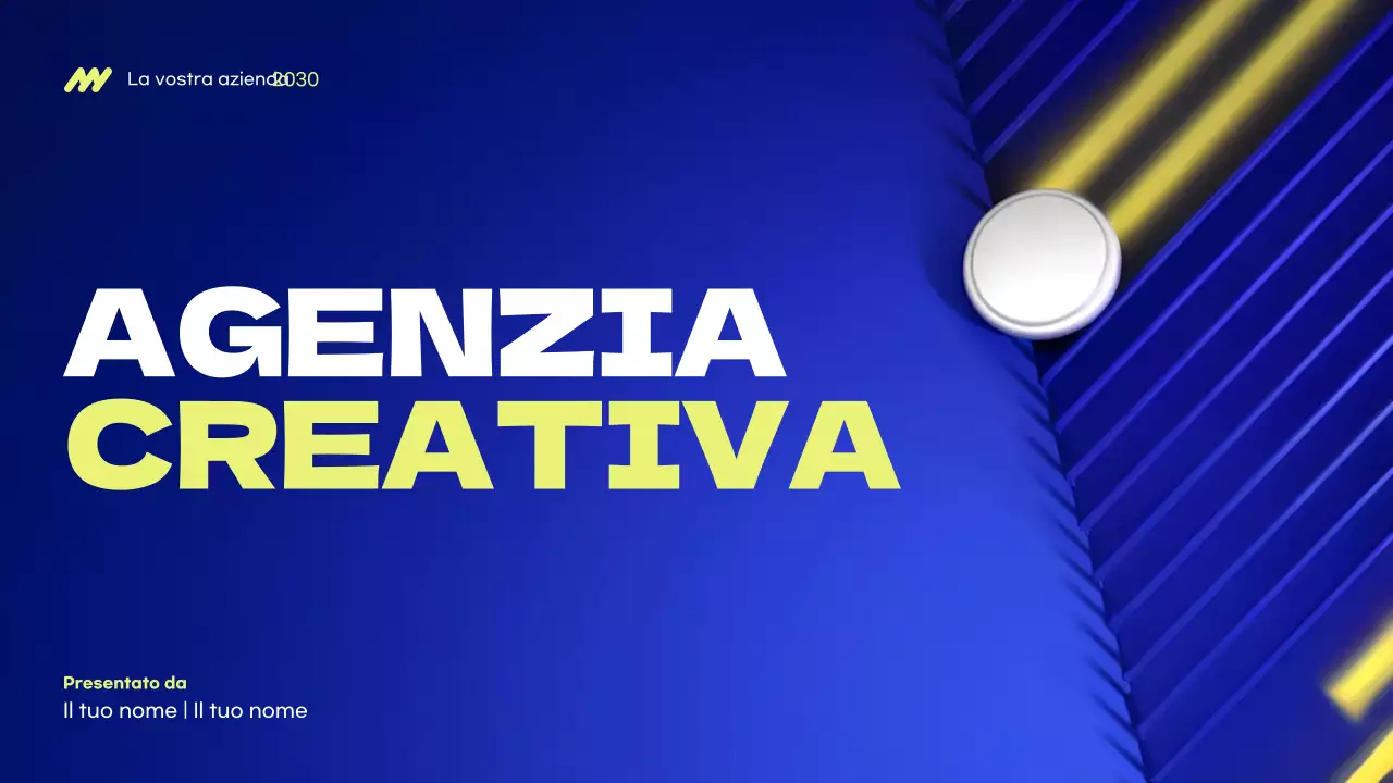 Presentazione dell'agenzia Blue Modern