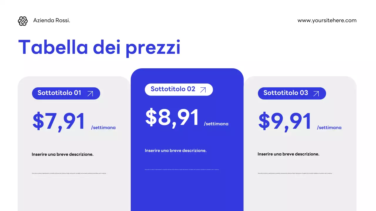 Promozione Blue Modern Cybersecurity