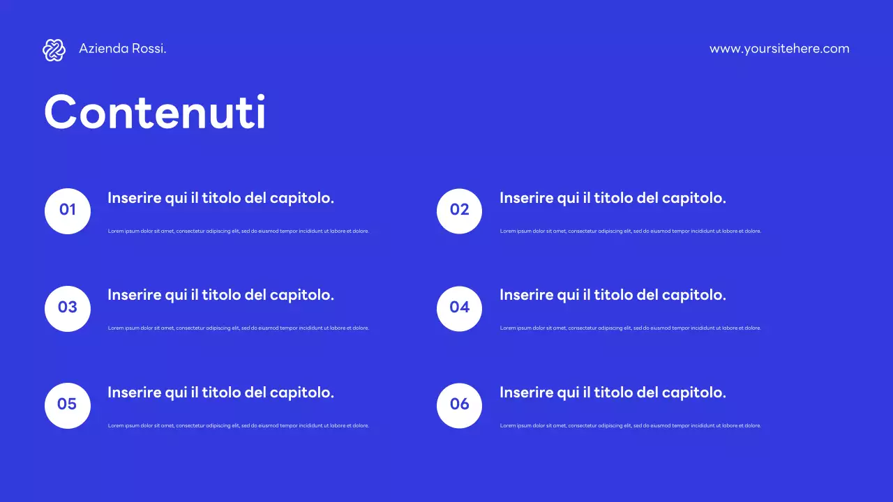 Promozione Blue Modern Cybersecurity