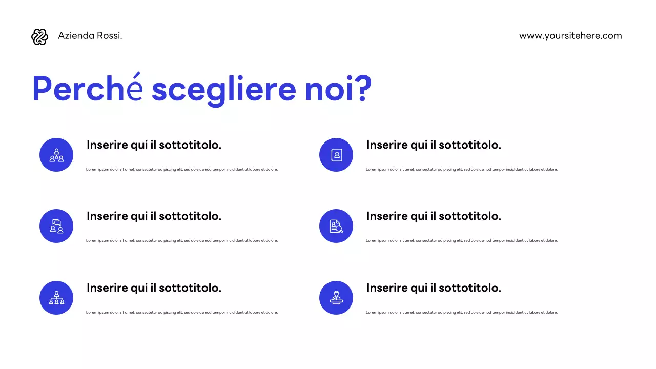 Promozione Blue Modern Cybersecurity