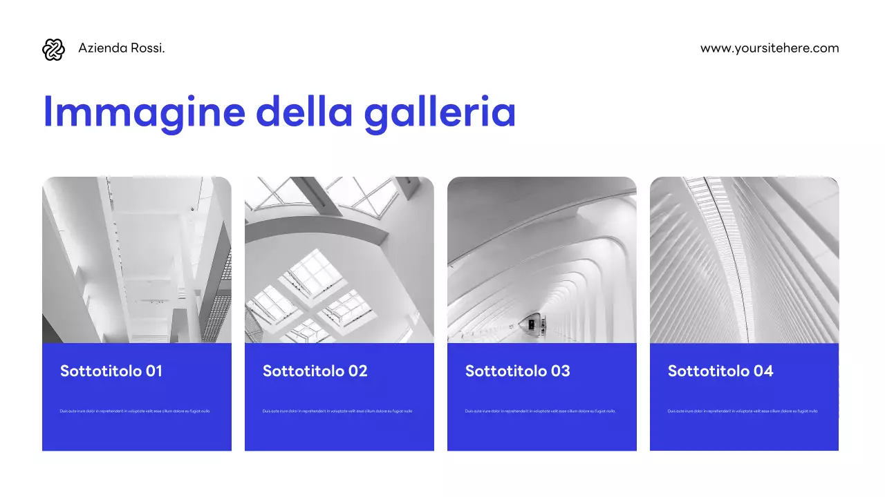 Promozione Blue Modern Cybersecurity