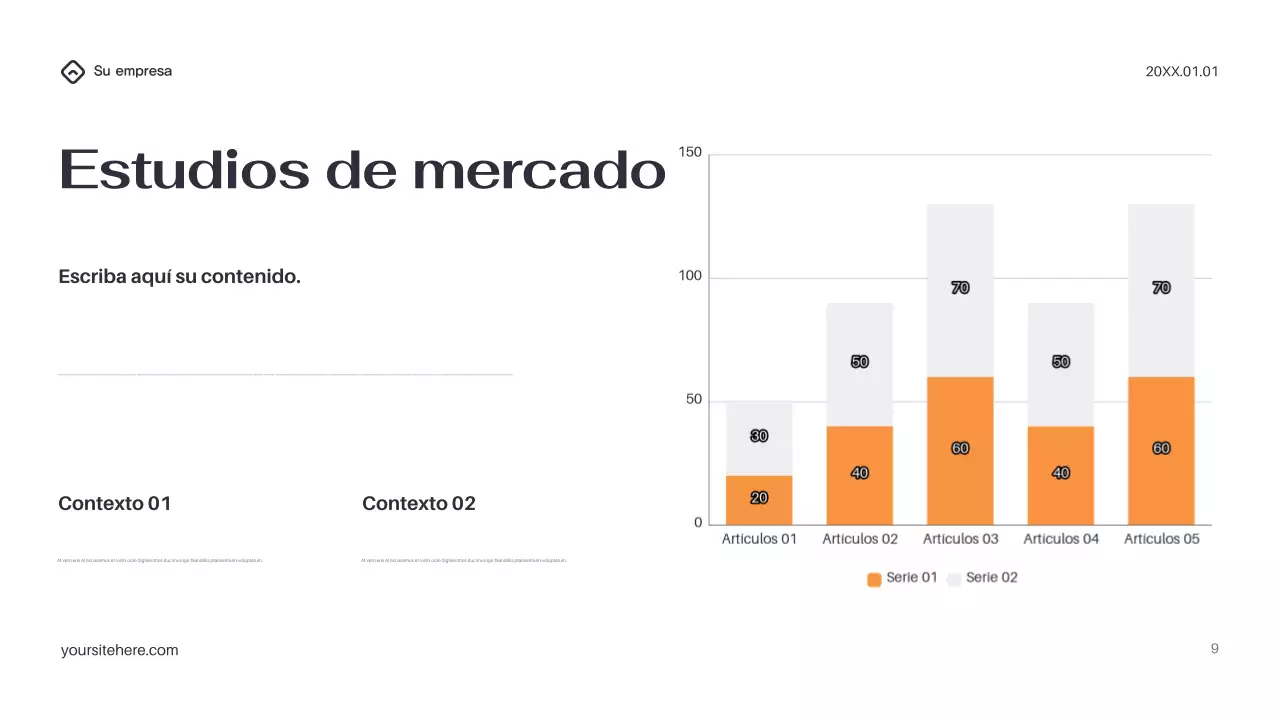 Presentación de TI moderna en negro